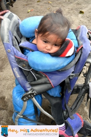 Day Trekking with a Toddler at Mt. Pinatubo, Zambales, Philippines