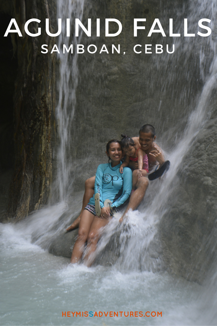A Refreshing Dip at Aguinid Falls, Samboan, Cebu
