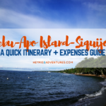 3D2N Cebu-Apo Island-Siquijor Itinerary and Expenses Guide