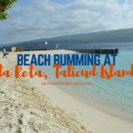Beach Bumming at Isla Reta Talicud Island