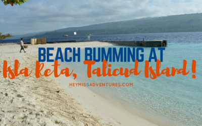 Beach Bumming at Isla Reta Talicud Island