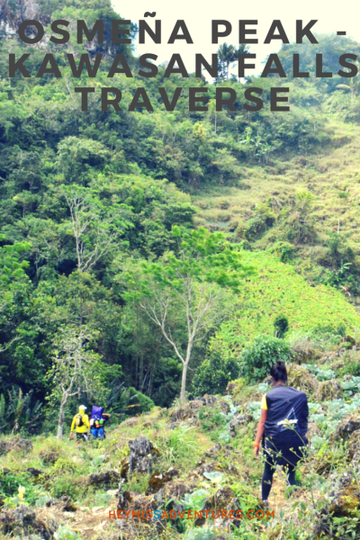 The Osmeña Peak to Kawasan Traverse || heymissadventures.com