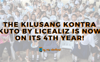 The Kilusang Kontra Kuto by Licealiz is Now on Its 4th Year!