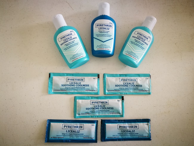 Getting Rid of Head Lice with Licealiz Head Lice Treatment Shampoo