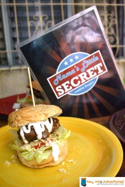 Mama's Little Secret Burger Joint in Cebu | Hey, Miss Adventures!