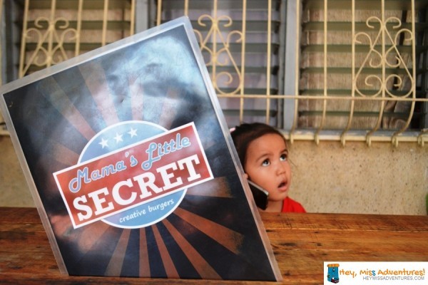 Mama's Little Secret Burger Joint in Cebu | Hey, Miss Adventures!