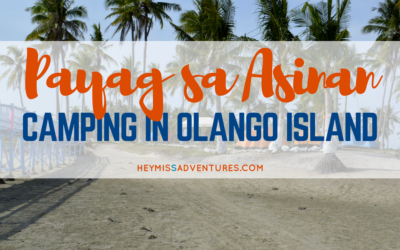 Payag sa Asinan Eco-Tourism Park: Camping at Olango Island