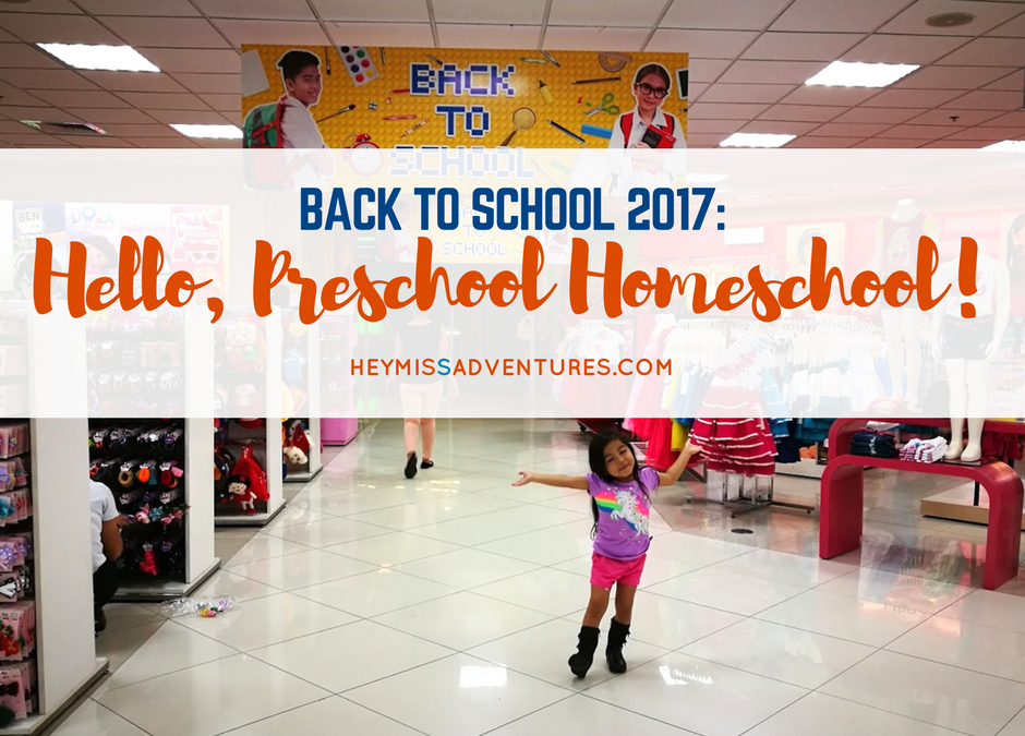 Back to School: Hello, Preschool Homeschool!