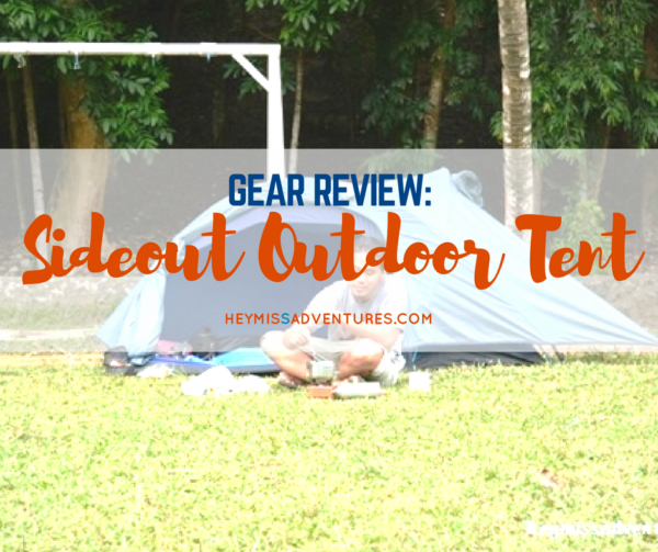 Tadpole tent outlet