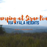 Camping at Sirao Peak via Ayala Heights