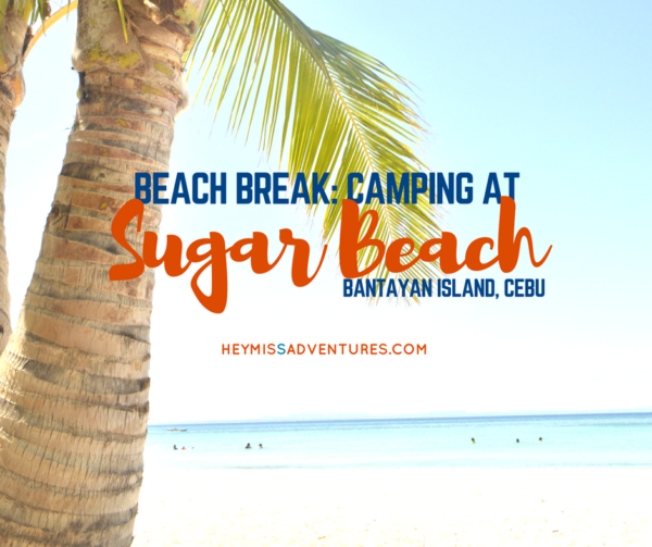 Beach Break: Sugar Beach, Bantayan, Cebu || heymissadventures.com