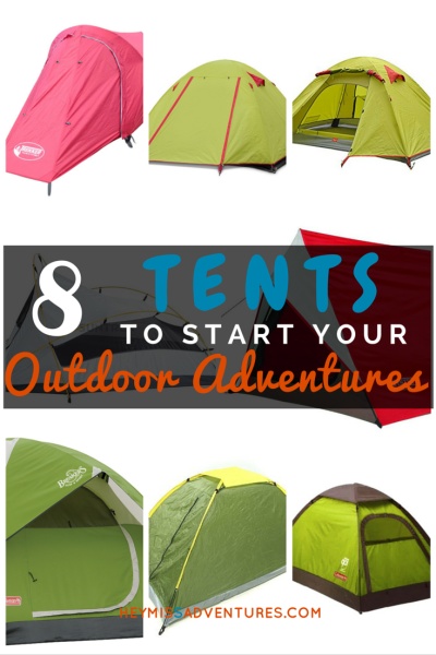 8 Tents to Start Your Outdoor Adventures | Hey, Miss Adventures!