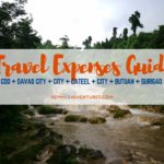 Eastern Mindanao Road Trip: Travel Expenses Guide