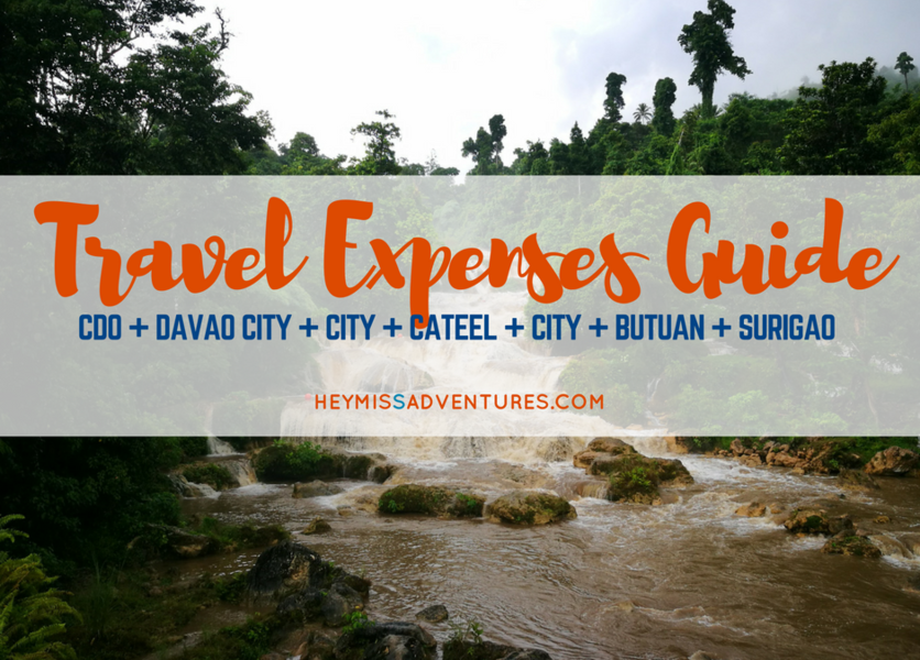 Eastern Mindanao Road Trip: Travel Expenses Guide